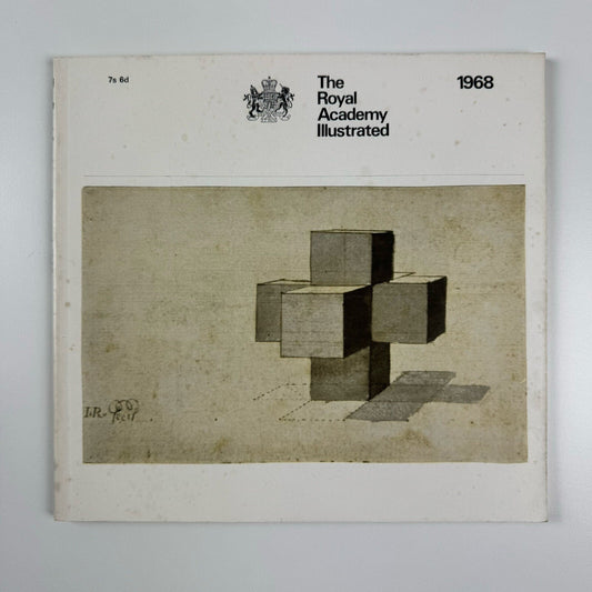 The Royal Academy Illustrated 1968 catalogue | Typography by Gordon House