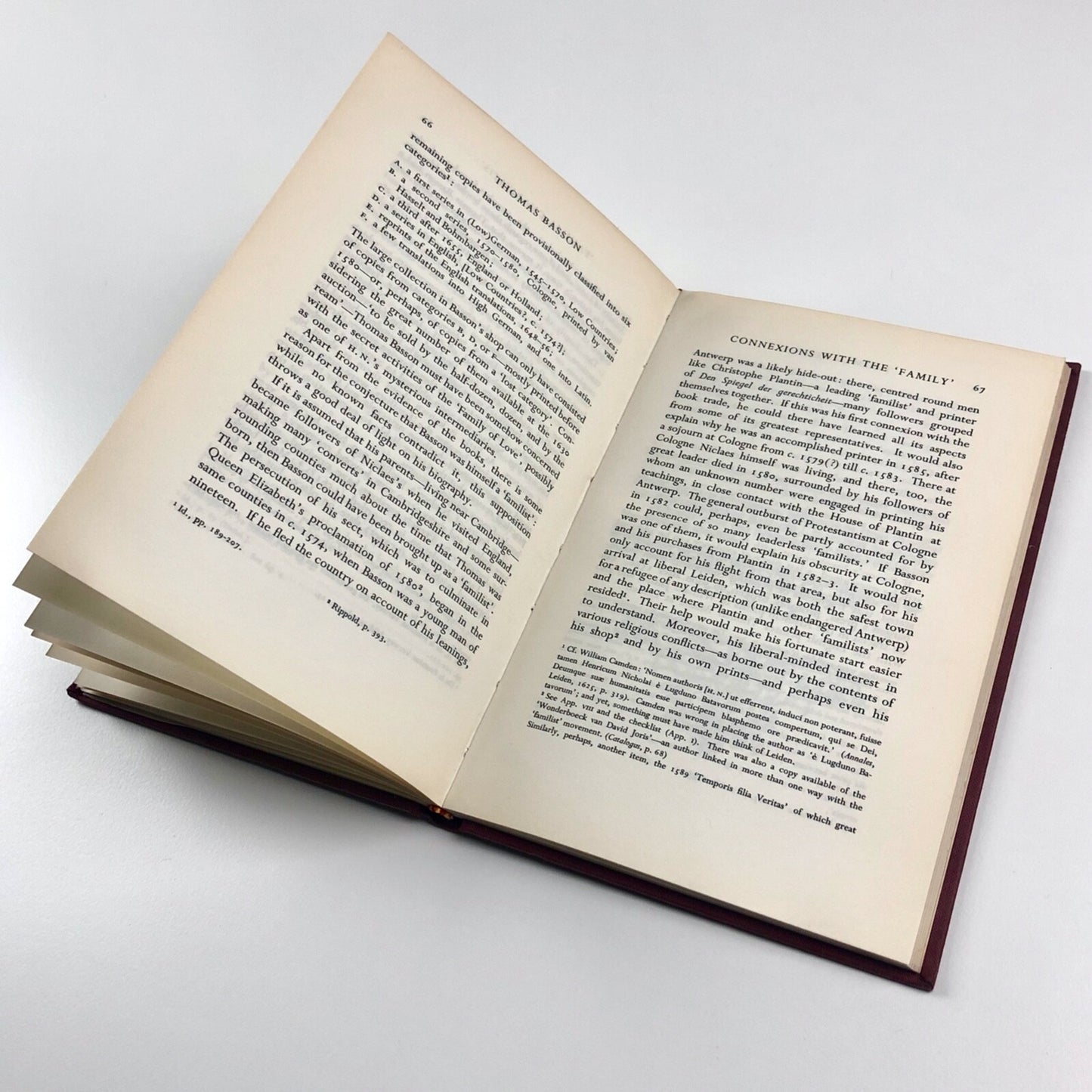 Thomas Basson 1555-1613 – English Printer at Leiden | J. A. Van Dorsten, 1961