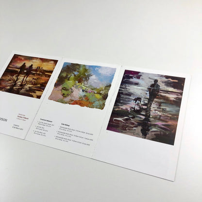 Private view invite – Crawfurd Adamson, Colin Bishop | Bohun Gallery 2011