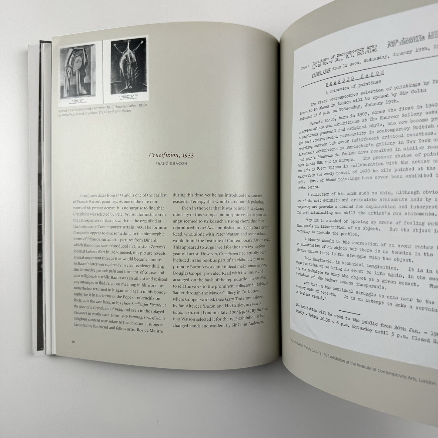 Crossing the Channel – Friendships and Connections | Francis Bacon, Lucian Freud, and Alberto Giacometti | Gagosian Gallery catalogue, 2010