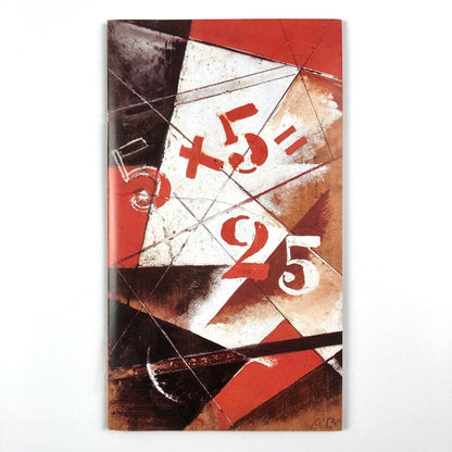 Russian Avant-Garde exhibition Moscow, 1921 | Facsimile catalogue 5 x 5 = 25