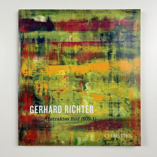 Gerhard Richter. Abstraktes Bild (809-1) | Christie’s New York catalogue, 2013