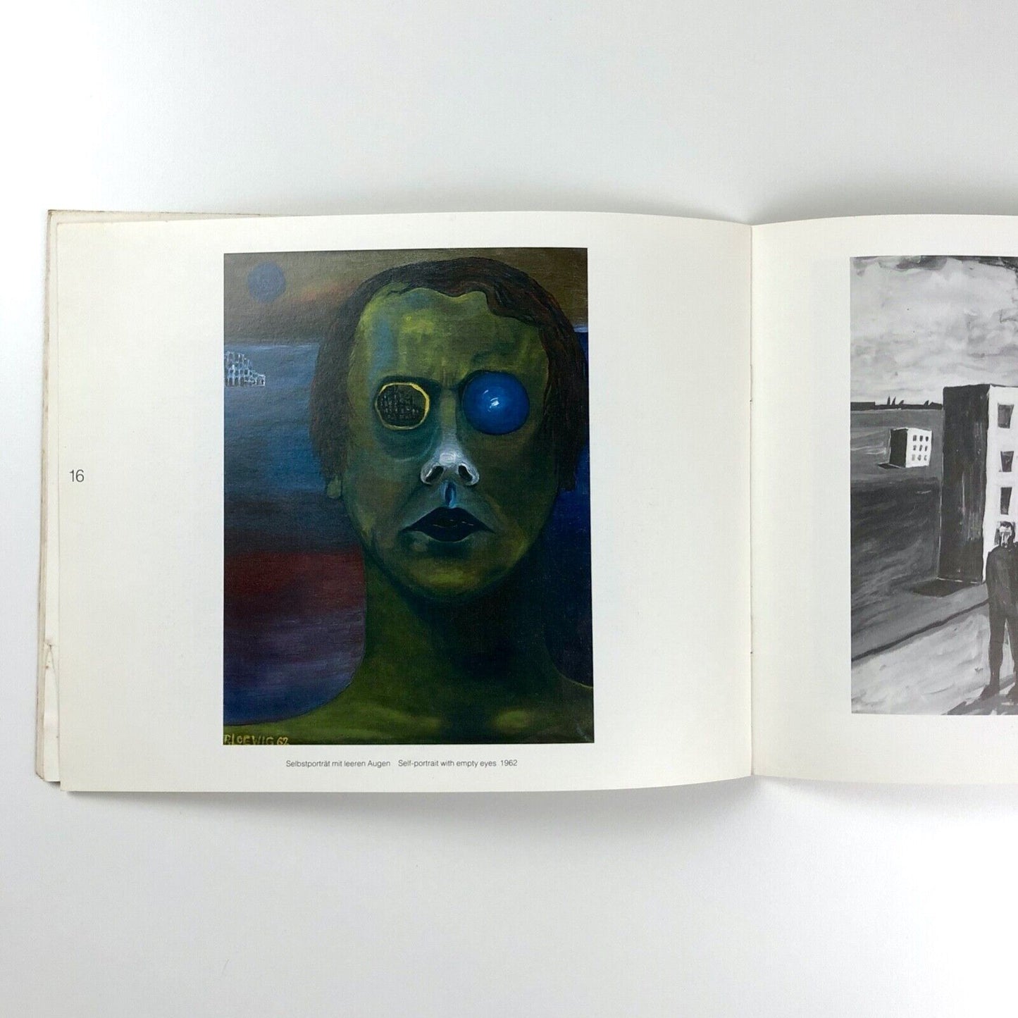 Roger Loweig paintings drawings etchings lithographs Trent Polytechnic 1985
