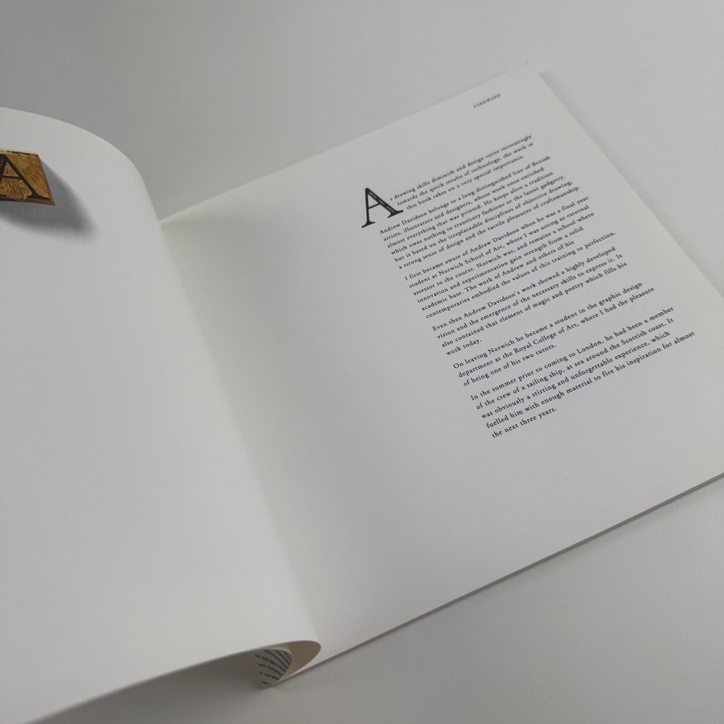 Andrew Davidson. Pages to View | undated catalogue
