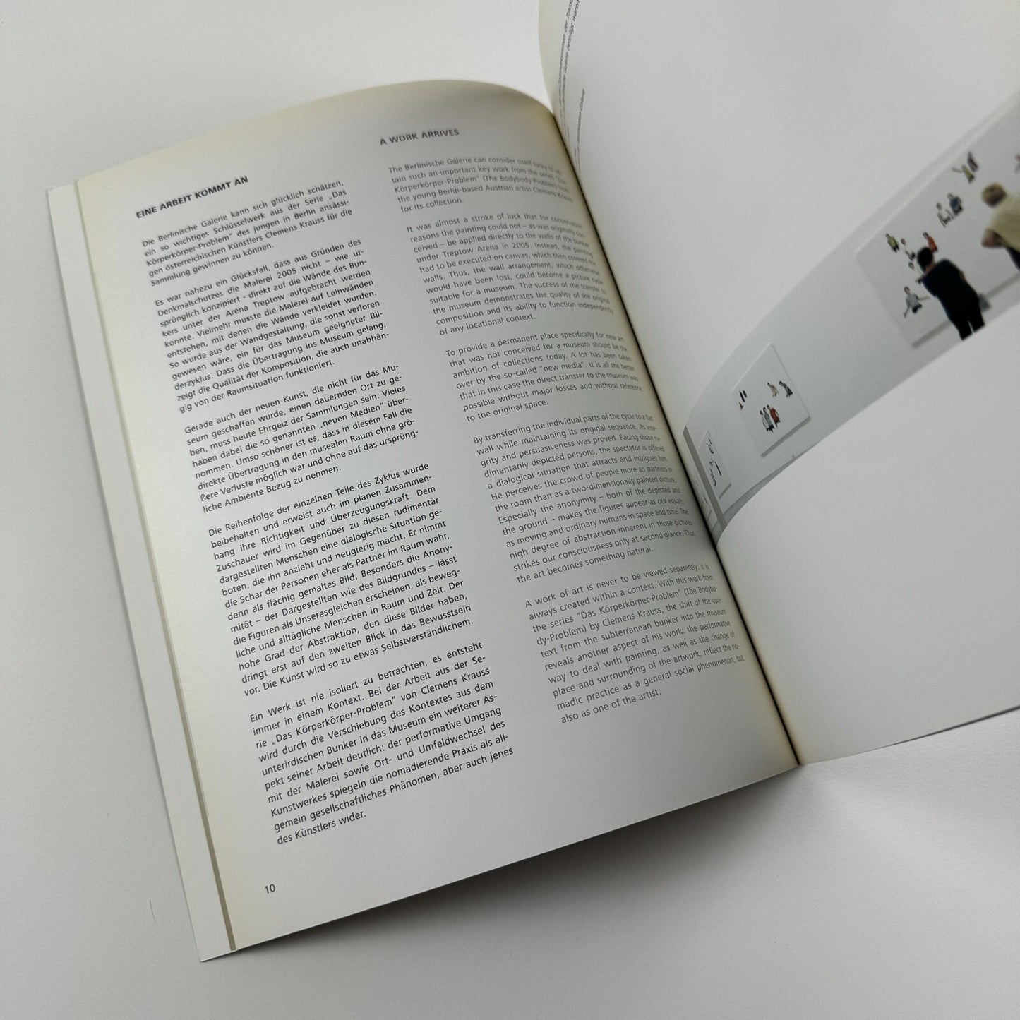 Clemens Krauss. Arbeit die wie ein Bild aussieht | Berlinische Galerie exhibition catalogue, 2007