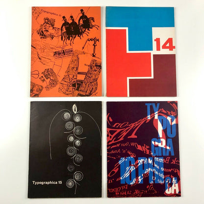 Typographica journal old series 1-16 edited by Herbert Spencer. Lund Humphries
