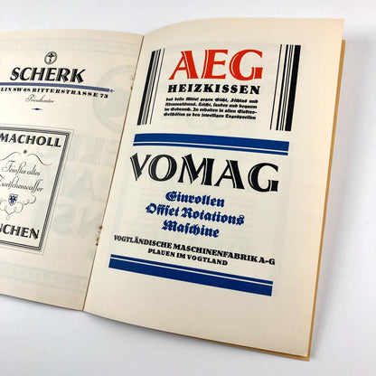 Atrax | Die Schrift für Titelzeilen | Type specimen | Bauer | Heinrich Jost 1926