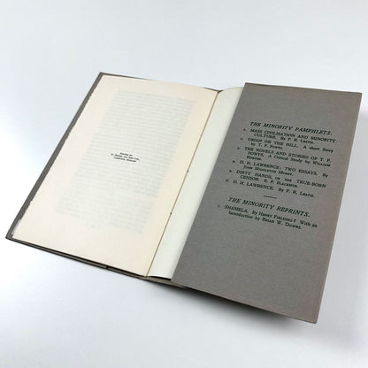 D.H. Lawrence (Two Essays) John Middleton Murry | Cover design by Raymond McGrath