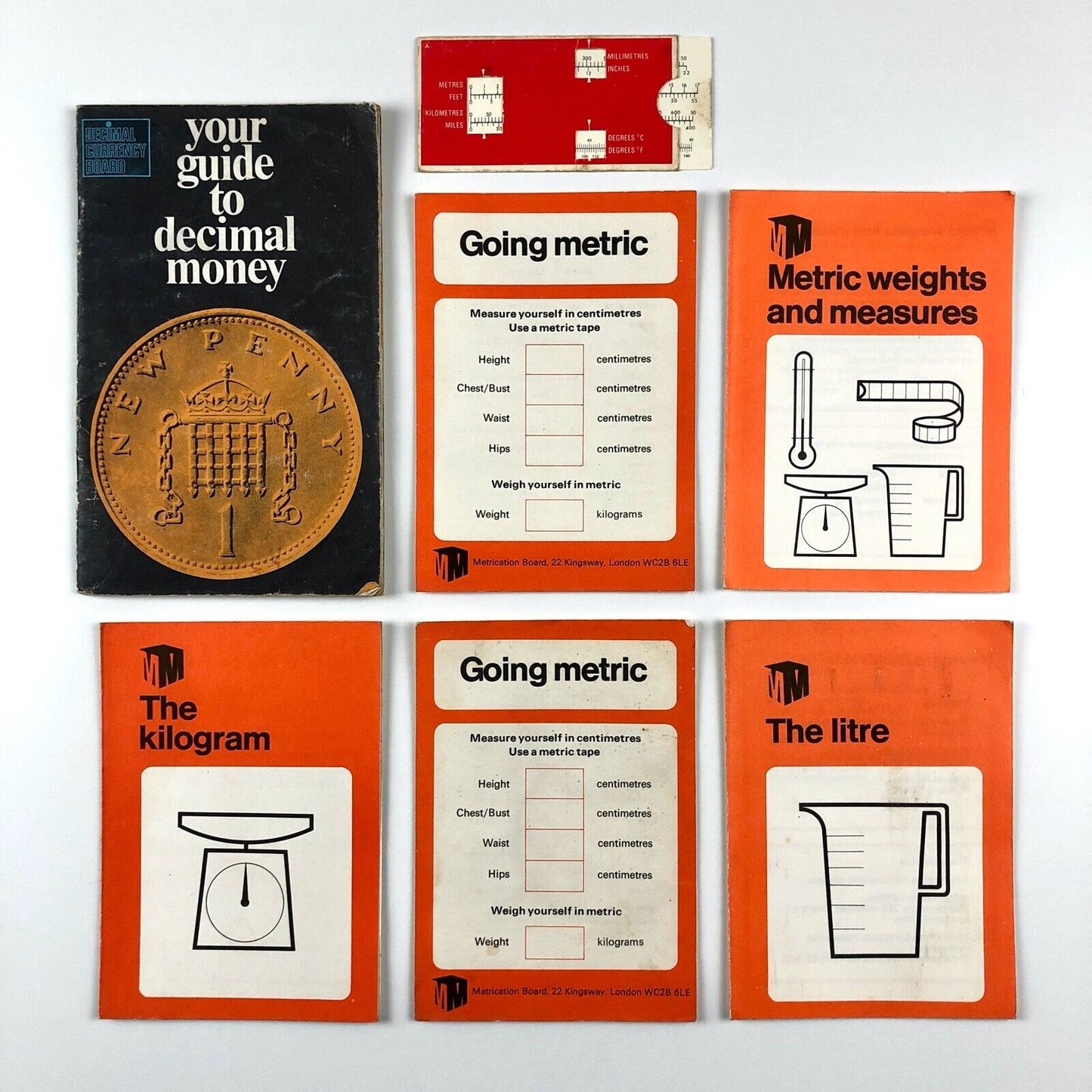Your Guide to Decimal Money | Decimal Current Board / HMSO booklet/leaflets 1970