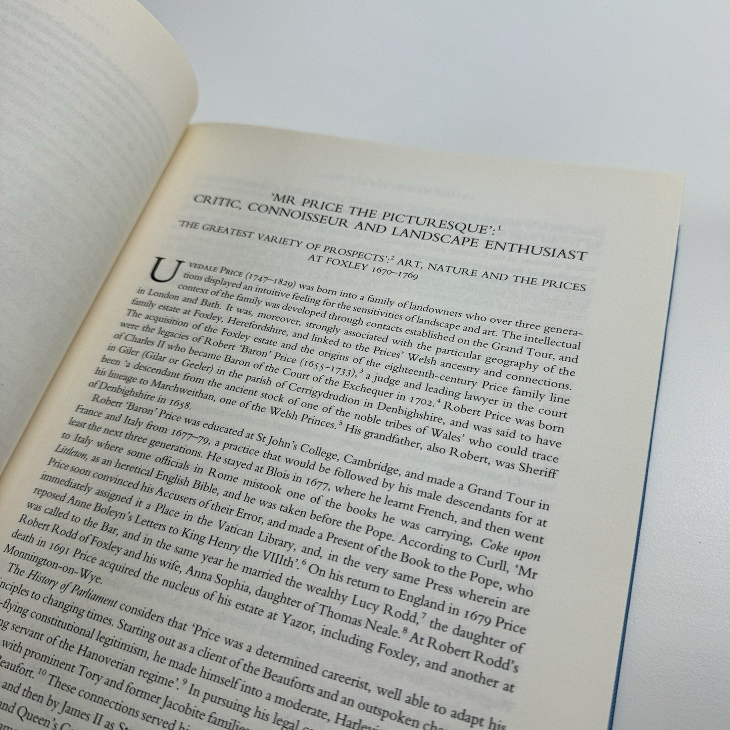 The Walpole Society Journal 2006. The Letters of Unvedale Price Vol LXVIII