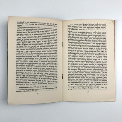 The Industrial Revolution in England | R.M. Hartwell | Historical Association, 1965