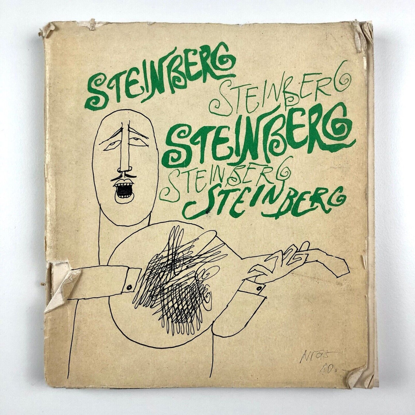 Saul Steinberg cartoonist/illustrator | Úvod napsal Miloš Macourek | Prague 1959