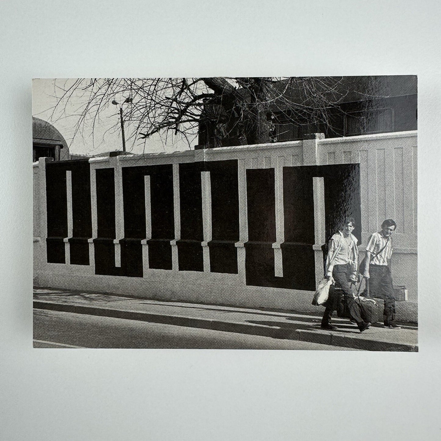 Private view invite/postcard – Julije Knifer Mäander 1960-1990 | Dany Keller Galerie