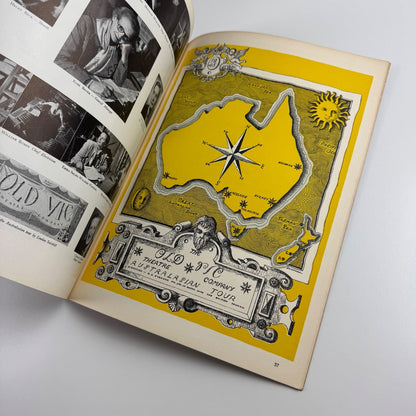 The Old Vic Theatre Company. Tour of Australia New Zealand edited by Tatlock Miller | British Council 1948