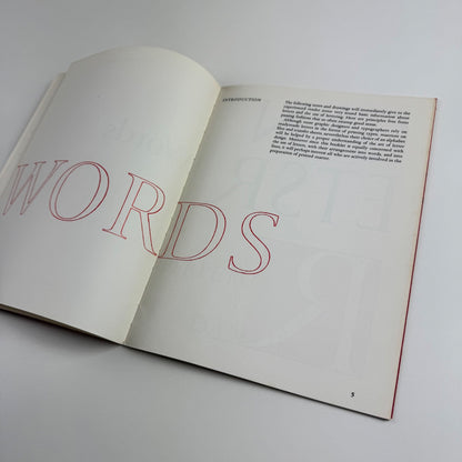 Letters into Words by Michael Harvey | William Clowes & Co, 1973