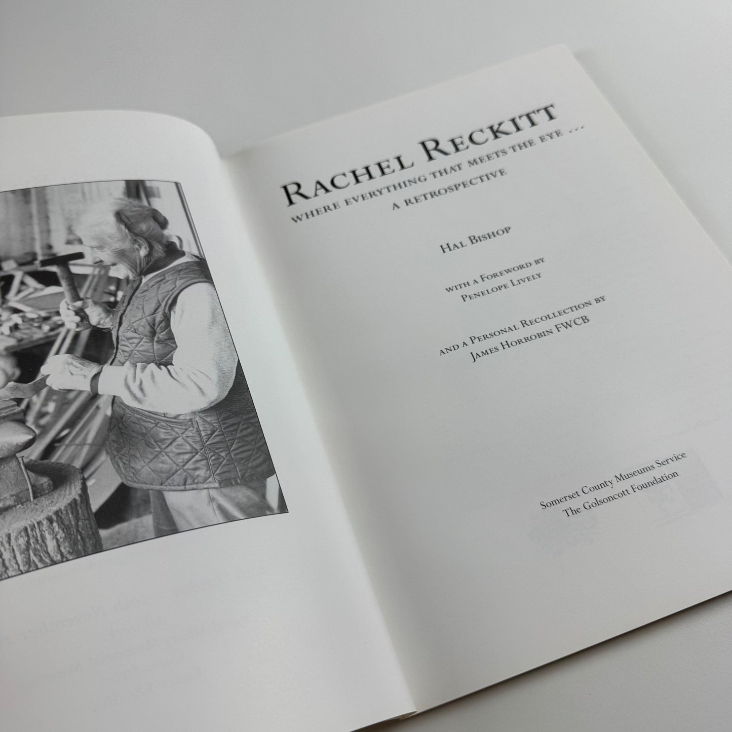 Rachel Reckitt a retrospective by Hall Bishop | Somerset County Museums, 2001