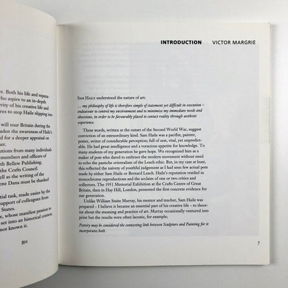 Sam Haile potter and painter (1909-1948) ed. Harry Hepton | Contributions by Paul Rice, Marianne Haile, Victor Margrie, Eugene Dana | Bellew Publishing, 1993