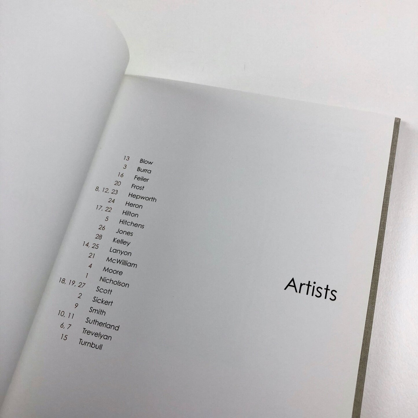 Modern British Art | Offer Waterman & Co catalogue | Sandra Blow, Edward Burra, Barbara Frost, Ivon Hitchens, Julian Trevelyan et al
