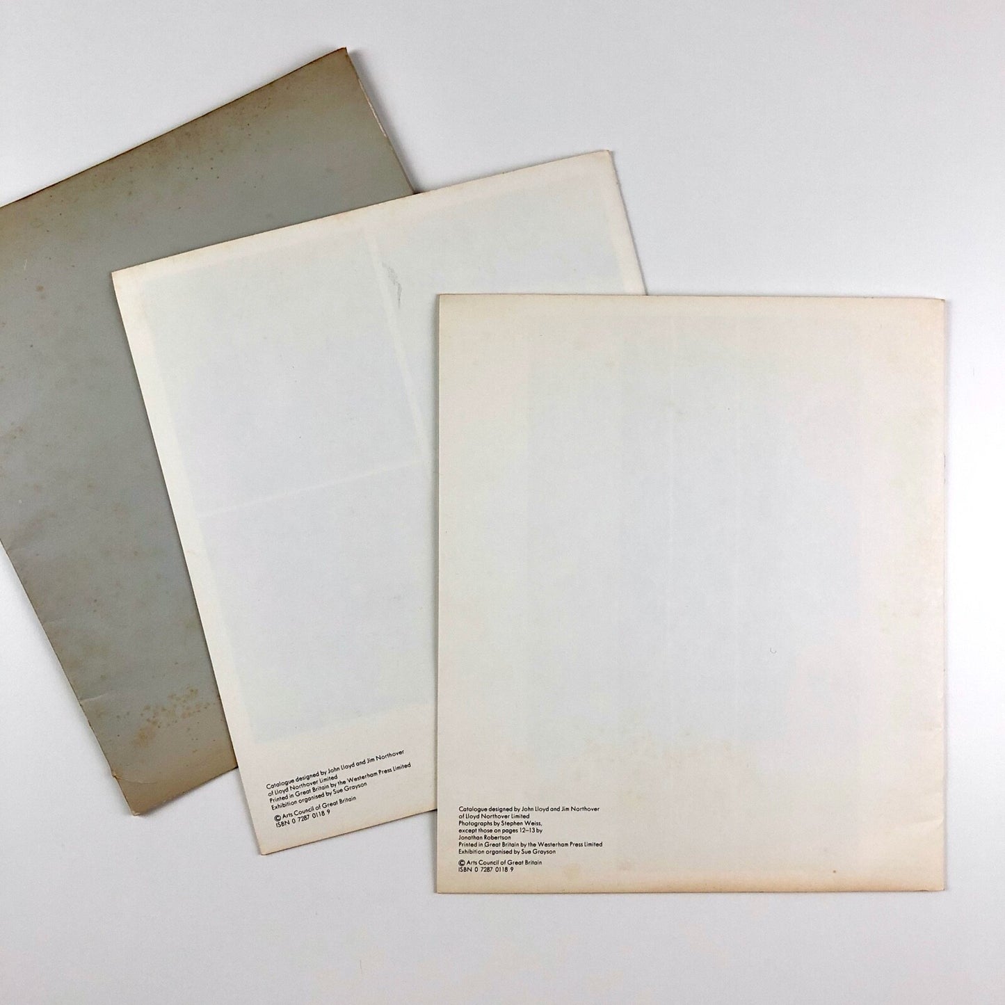 Beyond Light | Liliane Lijn / Bill Culbert | Arts Council catalogue | Serpentine DLI Museum, 1976