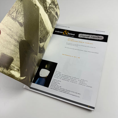 The studio of Kenneth Rowntree | auction catalogue Anderson & Garland 8 September 2009