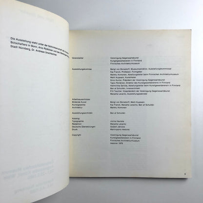 Form und Struktur Konstruktivismus in der Modernen Kunst | Catalogue: Österreichisches Museum für Angewandte Kunst, Wien, and Kunsthalle Nürnberg, 1980