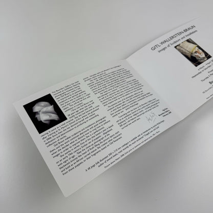 Leaflet – Gitl Wallerstein-Braun – Images of Sculpture & Installations | Boundary Gallery, 2009