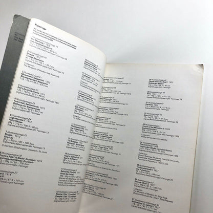 Lyonel Feininger | Marlborough-Gerson Gallery exhibition catalogue, 1969