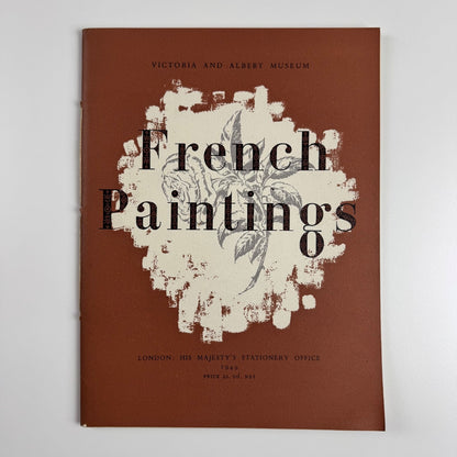 French Paintings. Victoria and Albert Museum. Large Picture Book 3. HMSO, 1949