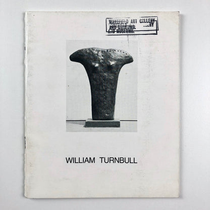 William Turnbull | Waddington Galleries exhibition catalogue, 1981