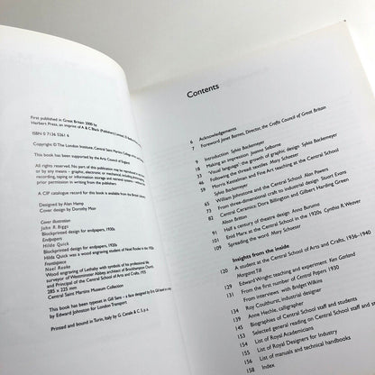 Making Their Mark: Art, Craft & Design at the Central School | Backemeyer, 2000