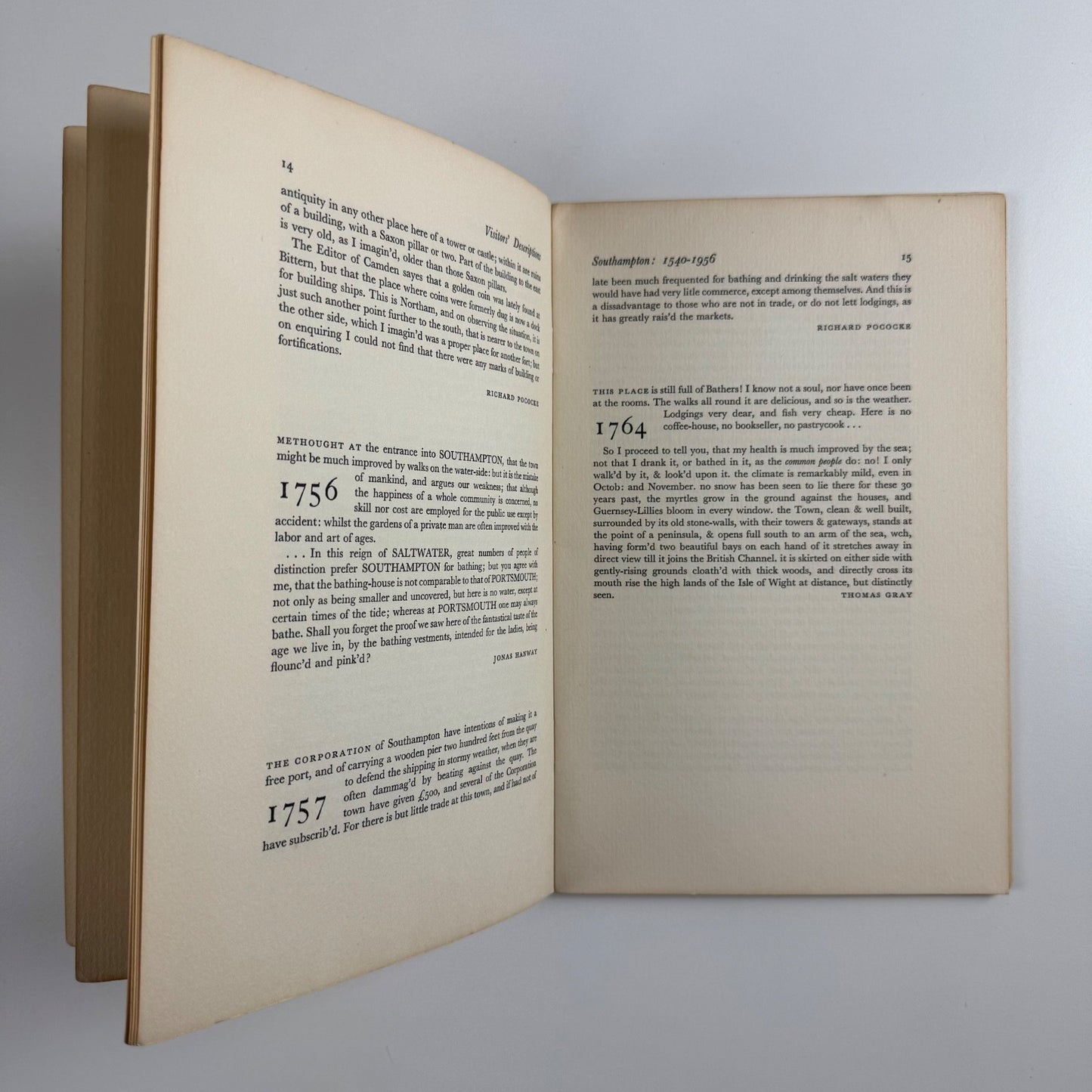 Southampton: 1540-1956 compiled by Robert Douch Southampton Corporation 1961