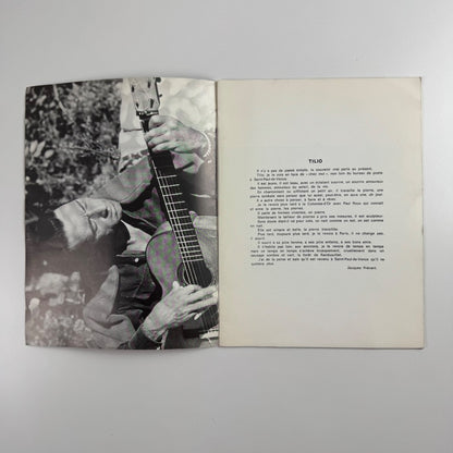 Felix Tilio | introduction by Jacques Prévert | Saint Paul-de-Vence, 1970