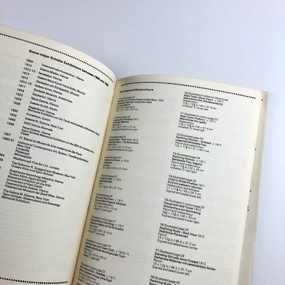 Egon Schiele – Drawings and Watercolours 1909–1918 | Marlborough Fine Art, 1969 | typography by Gordon House