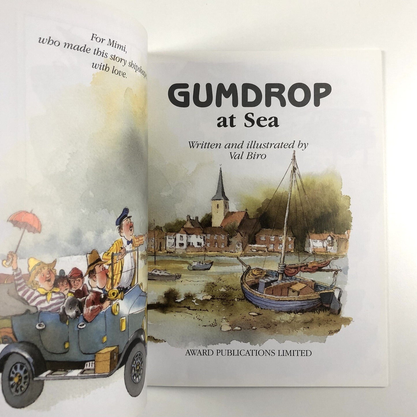 Gumdrop at Sea by Val Biro | Award Publications, revised edition 2004 | Signed by the author