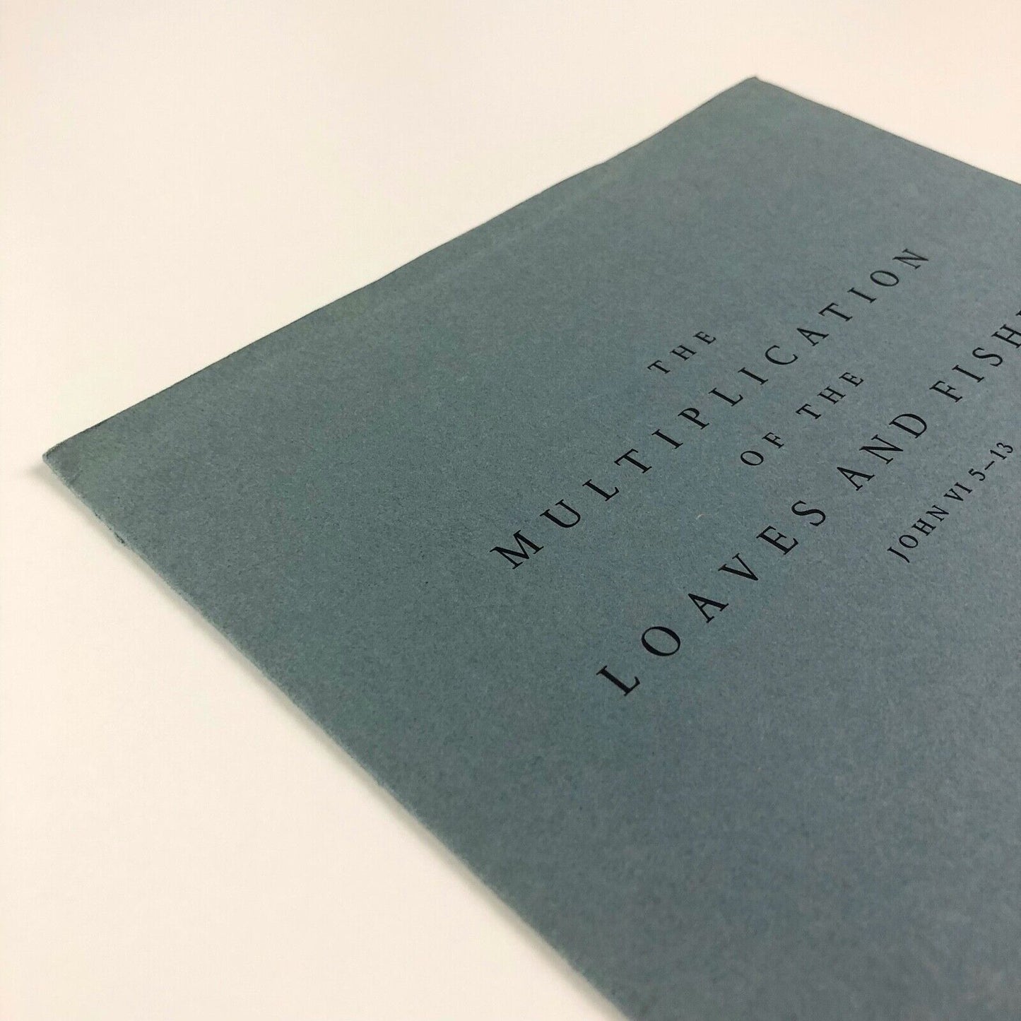 The Multiplication of the Loaves and Fishes | Stanbrook Abbey Press, Worcester