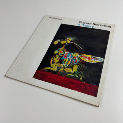 Graham Sutherland A Bestiary | Marlborough May-June 1968 Gordon House typography