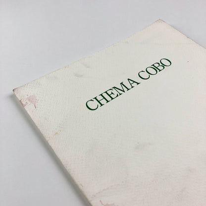 Chema Cobo | Akira Ikeda Gallery Nagoya Japan catalogue, October 1986