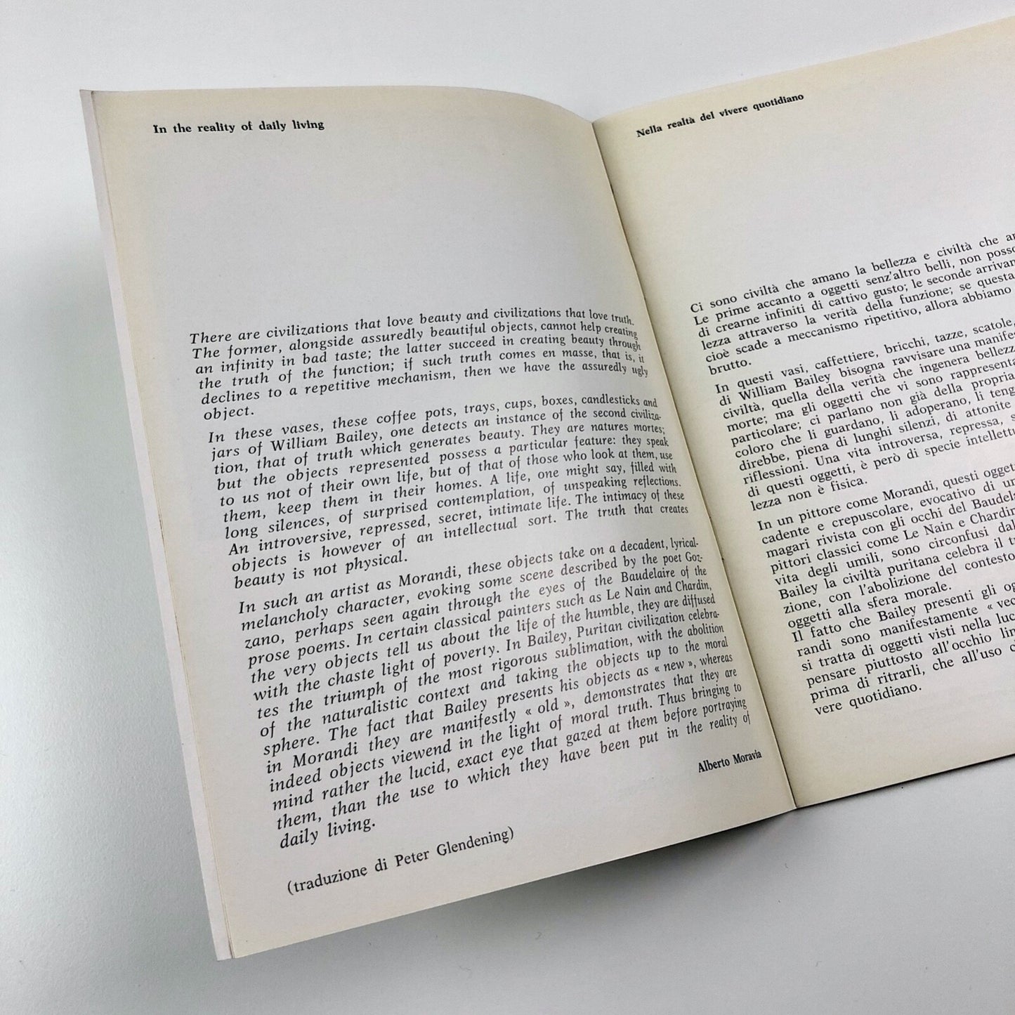 William Bailey | Galleria d'Arte Il Gabbiano Rome 1980 catalogue