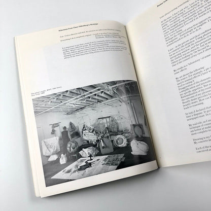Claes Oldenburg – exhibition catalogue booklet | Tate Gallery, 1970