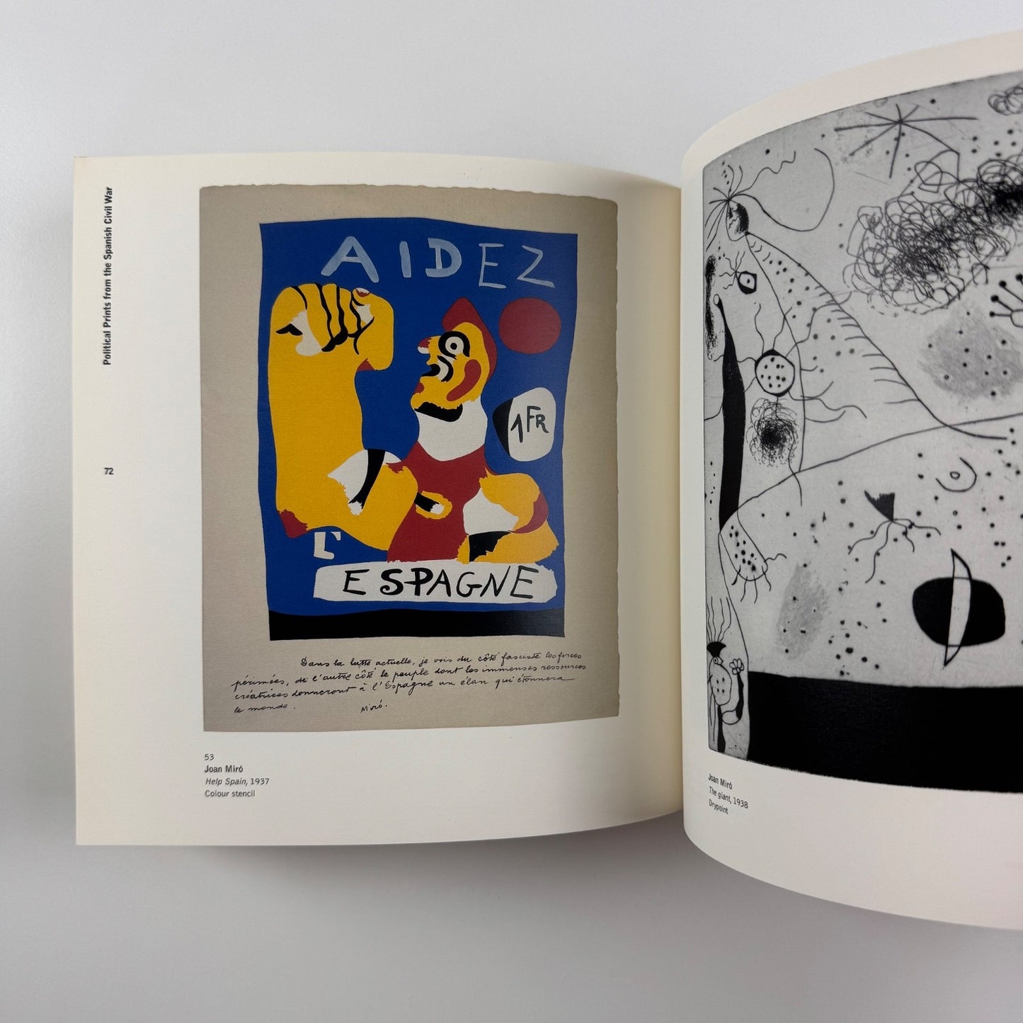Picasso and Printmaking in Paris. National Touring Exhibitions, Hayward 1998/9