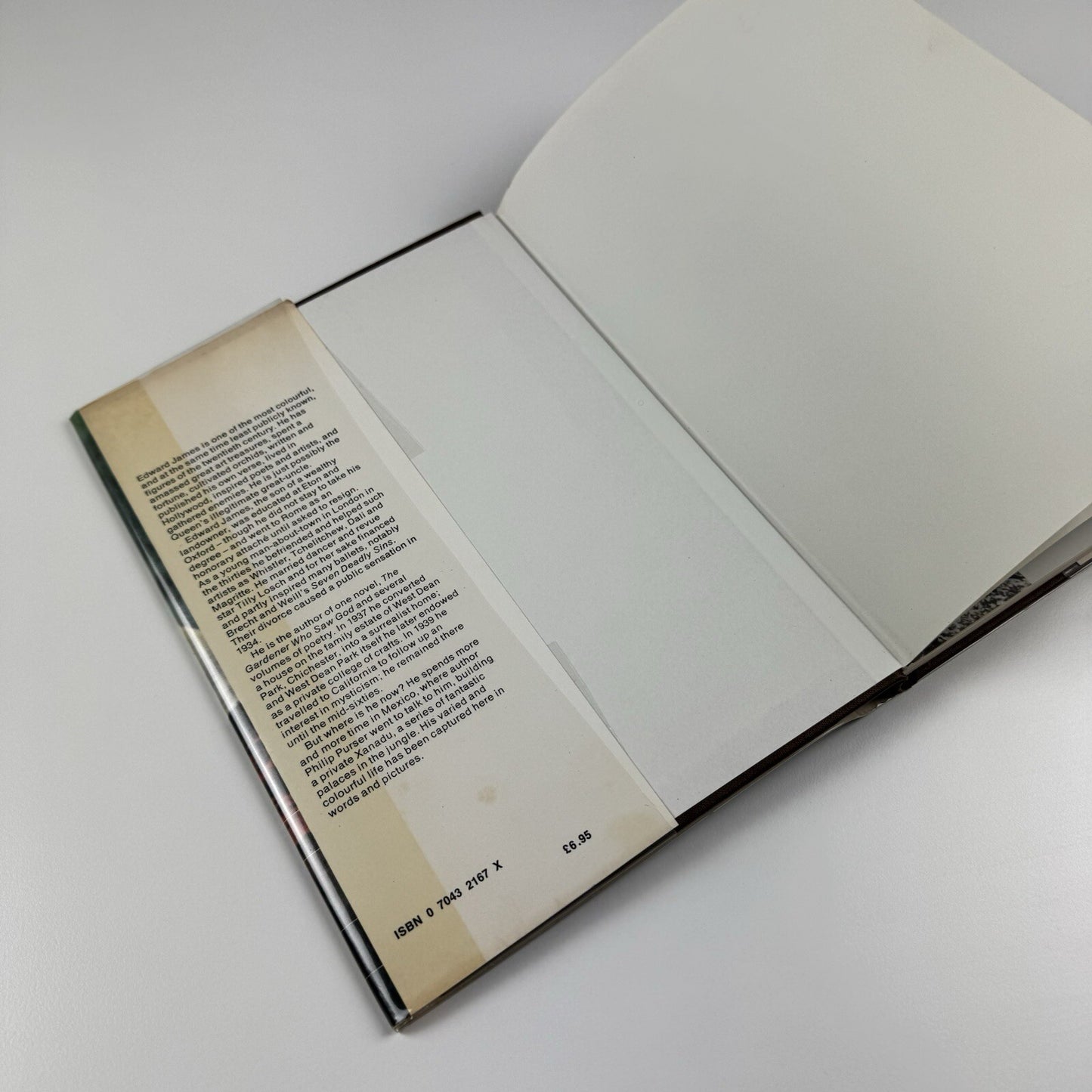 Where is he now? The Extraordinary Worlds of Edward James by Philip Purser 1978