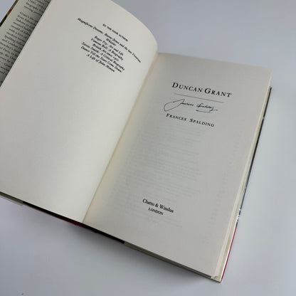 Duncan Grant A biography by Frances Spalding | Chatto & Windus, 1997 signed by the author