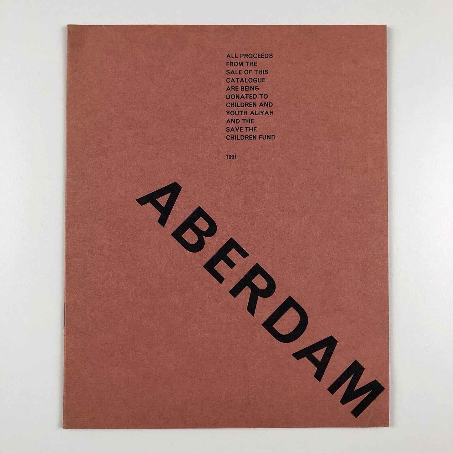 Alfred Aberdam – Paintings & Gouaches | Molton Gallery exhibition catalogue | 1961
