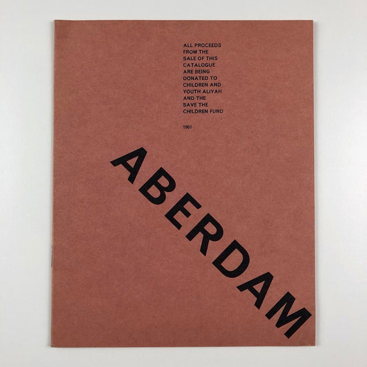 Alfred Aberdam – Paintings & Gouaches | Molton Gallery exhibition catalogue | 1961
