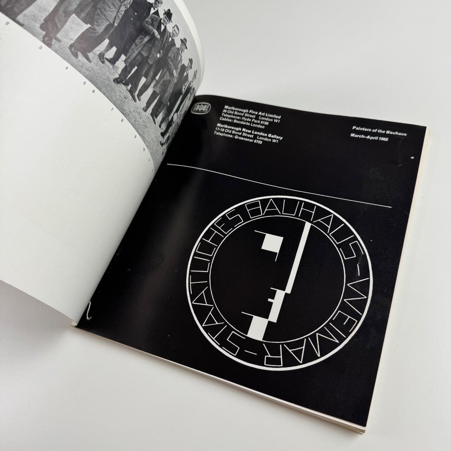 Painters of the Bauhaus | Marlborough Fine Art cat. 9, 1962, design by Gordon House