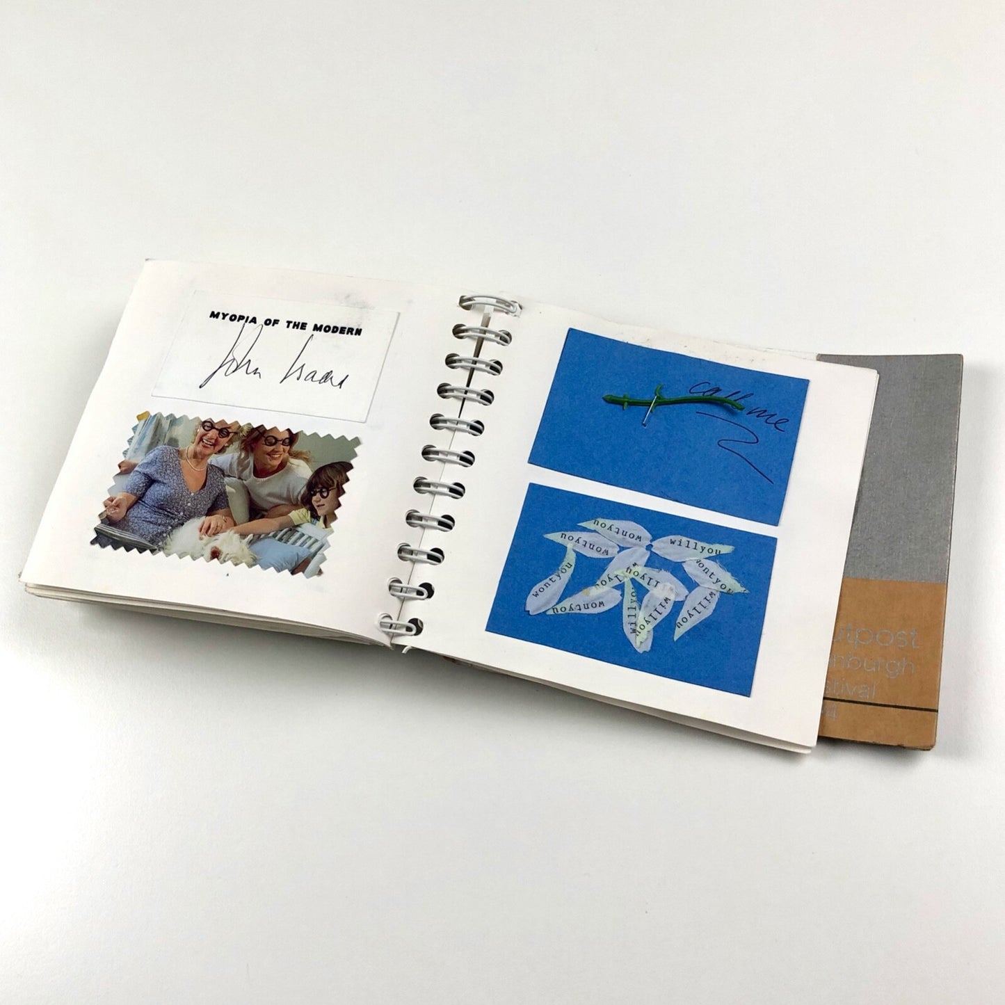Outpost exhibition booklet – Edinburgh Festival 1994 | Clive Sall & Emma Davis | FAT