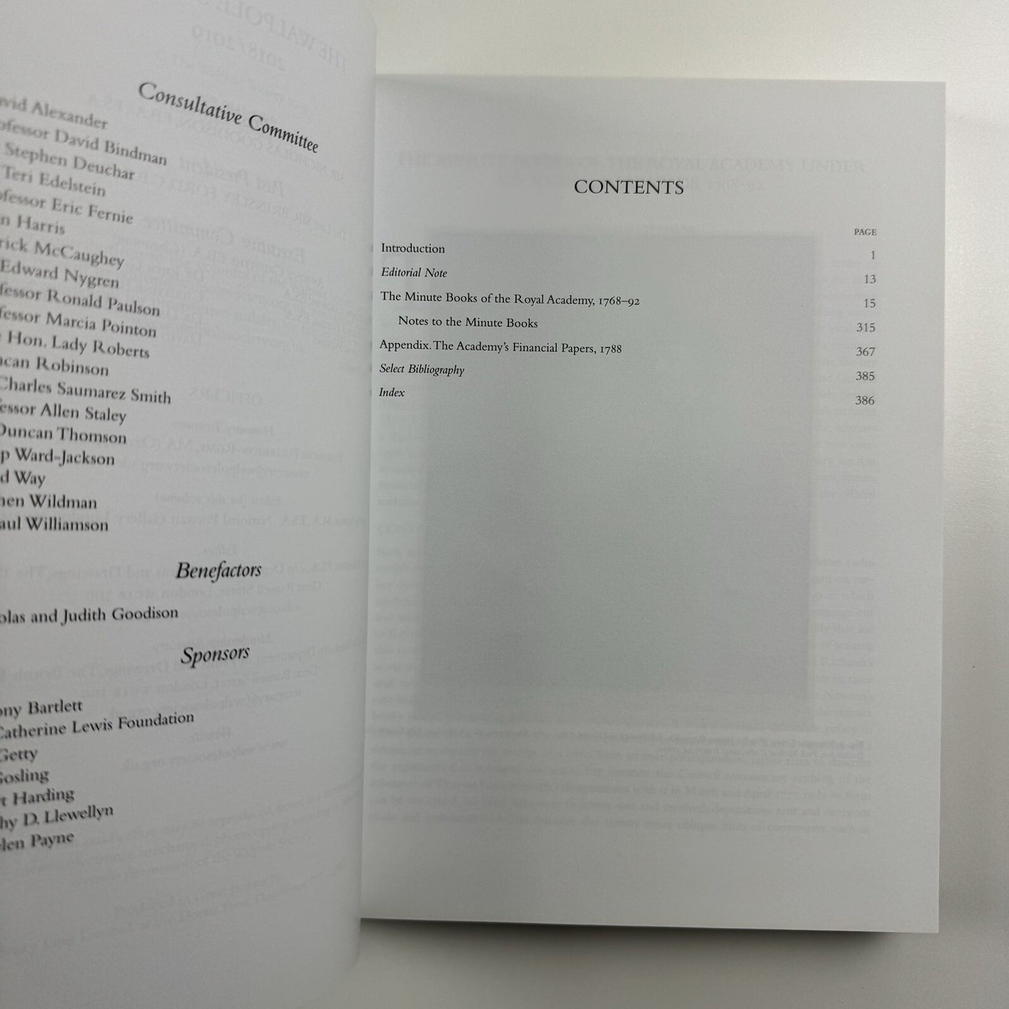 The Eighty-first volume of The Walpole Society 2019 | Royal Academy / Joshua Reynolds