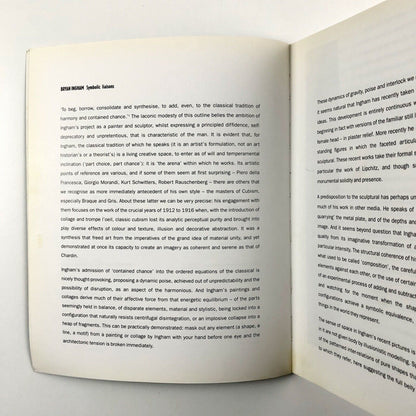 Bryan Ingham: New Paintings, Collages... | Francis Graham-Dixon Gallery, 1995