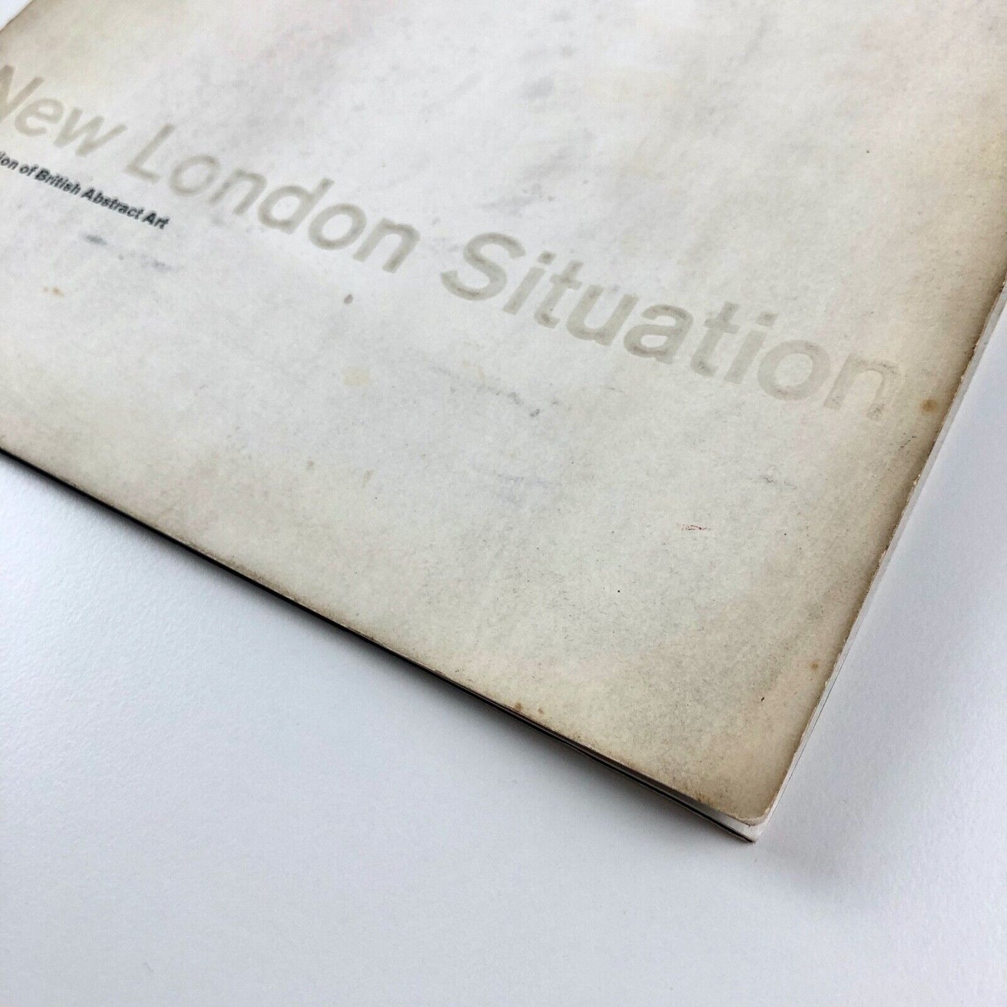 New London Situation. An Exhibition of British Abstract Art 1961 | Design by Gordon House