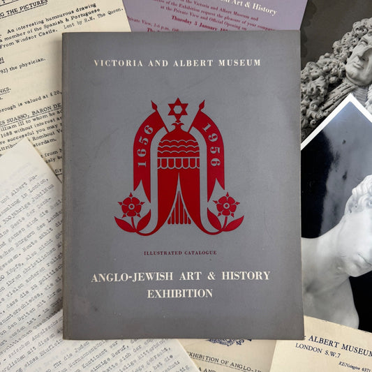 Anglo-Jewish Art & History Exhibition | V&A, 1956 + related ephemera, including press release and press view invitation